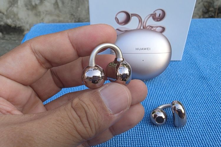 Huawei FreeClip 1 สี Rose Gold สภาพเหมือนใหม่ รูปที่ 5