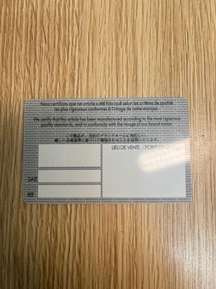 Dior Cannage Lady Dior Card Holder Leather Black รูปที่ 5