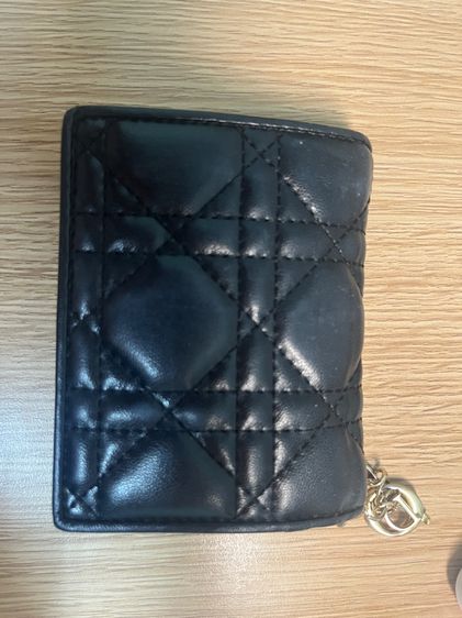 Dior Cannage Lady Dior Card Holder Leather Black รูปที่ 2