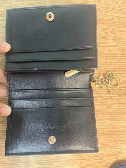 Dior Cannage Lady Dior Card Holder Leather Black รูปที่ 3