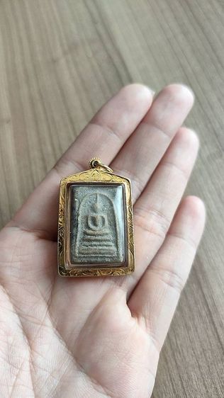 สมเด็จกรุเก่าประเมินค่าไม่ได้ กรอบทองเเท้  สามารถเอาไปตรวจดูอายุดินที่กรมศิลได้ค่ะ รูปที่ 3