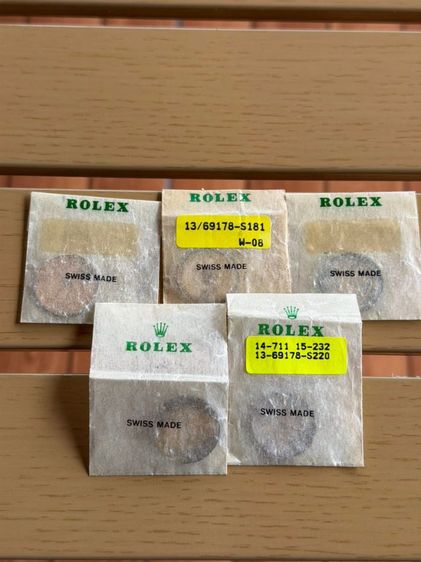 ทองเหลือง หน้าปัด​​ Rolex​ Datejust​2Tone​ หน้าแท้​ (มีตำหนินิดหน่อย)​
