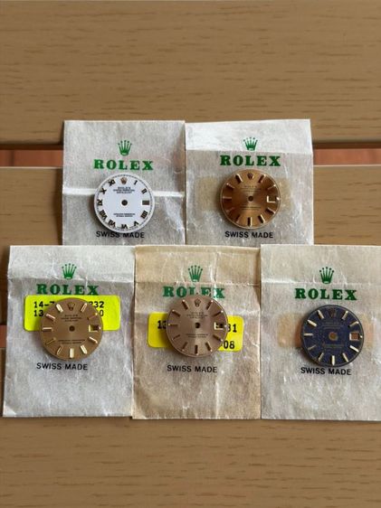 หน้าปัด​​ Rolex​ Datejust​2Tone​ หน้าแท้​ (มีตำหนินิดหน่อย)​ รูปที่ 4