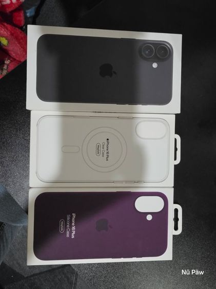 Case Apple แท้ iPhone 16 Plus สี Plum มี MagSafe รูปที่ 4