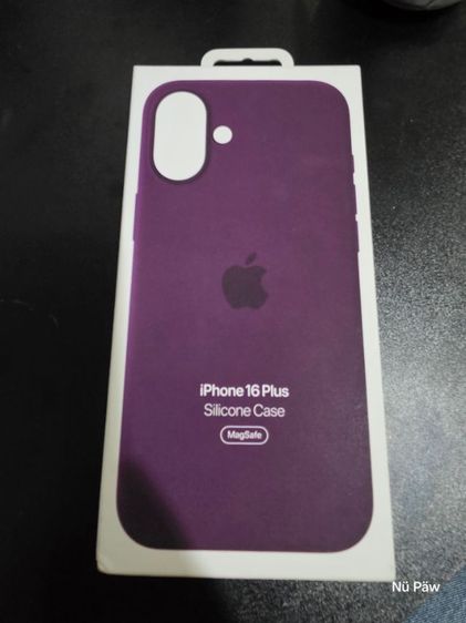 Case Apple แท้ iPhone 16 Plus สี Plum มี MagSafe รูปที่ 3