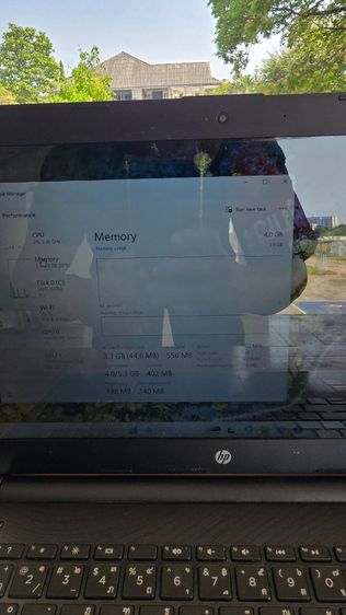 ((ด่วน)) 3,990 บาท สีทองหรูหรา สเปก i7 การ์ดจอแยก HP Notebook 14 อะไหล่โคตรถูก แบตใหม่แค่ 320 รูปที่ 5