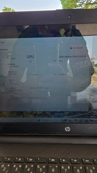 ((ด่วน)) 3,990 บาท สีทองหรูหรา สเปก i7 การ์ดจอแยก HP Notebook 14 อะไหล่โคตรถูก แบตใหม่แค่ 320 รูปที่ 7