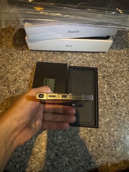 ขายSamsungS23Ultraสีใหม่หายากLavender,Green 512กิ๊กRam12มีกล่องอีมี่ตรงสภาพสวยคับใช้งานดีสวยๆถูกมากก รูปที่ 4