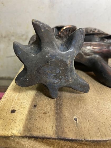 รูปปั้น นกฮูก ทองเหลือง สะสม รูปที่ 10