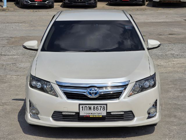 Toyota Camry 2012 2.4 Hybrid Extremo Sedan ไฮบริด ไม่ติดแก๊ส เกียร์อัตโนมัติ บรอนซ์เงิน รูปที่ 4