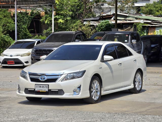 รถ Toyota Camry 2.4 Hybrid Extremo สี บรอนซ์เงิน