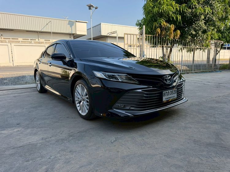 Toyota Camry 2019 2.5 G Sedan เบนซิน ไม่ติดแก๊ส เกียร์ธรรมดา ดำ รูปที่ 3