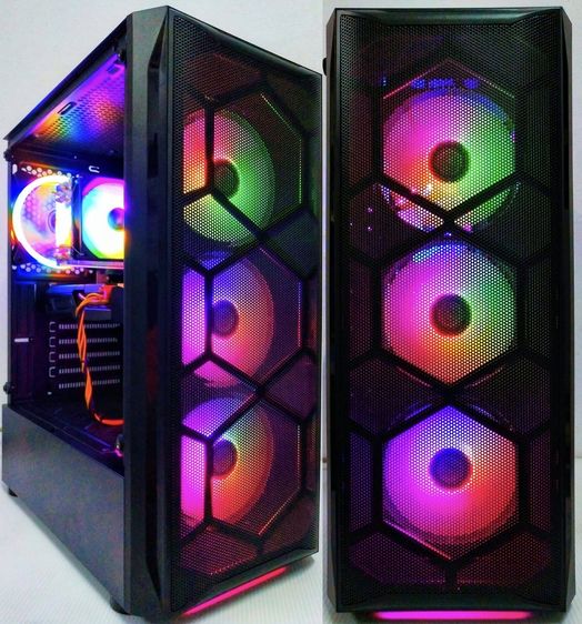 Intel วินโดว์ 16 กิกะไบต์ HDMI ใช่ ❇️คอมพิวเตอร์PCทำงาน ตัดต่อ แคสเกมแรงๆ❇️SET 14Core28Thread❇️RAM 16G❇️RX 570❇️NVME 512G