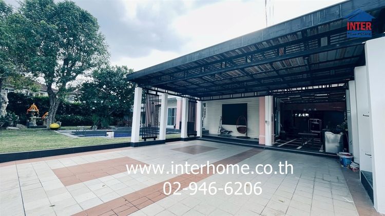 บ้านเดี่ยว 2 ชั้น 198 ตร.ว. หมู่บ้านมณีรินทร์ เอ็กคลูซีฟ ซอยบ้านกลาง1-4 ถนนรังสิต-ปทุมธานี ถนนพหลโยธิน เมืองปทุมธานี ปทุมธานี รูปที่ 4