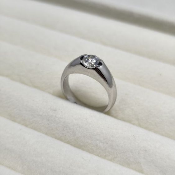 ❌ปิด❌แหวนเงิน เพชรสวย ตอกโค้ด Silver 500 มีน้ำหนัก งานจากญี่ปุ่น รูปที่ 8