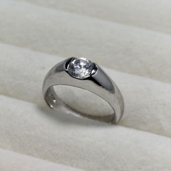 ❌ปิด❌แหวนเงิน เพชรสวย ตอกโค้ด Silver 500 มีน้ำหนัก งานจากญี่ปุ่น รูปที่ 12