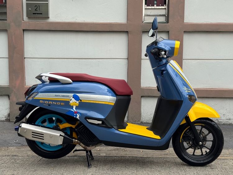 Honda Giorno Limited Donald Ducks 2024 รูปที่ 4