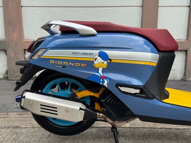 Honda Giorno Limited Donald Ducks 2024 รูปที่ 8