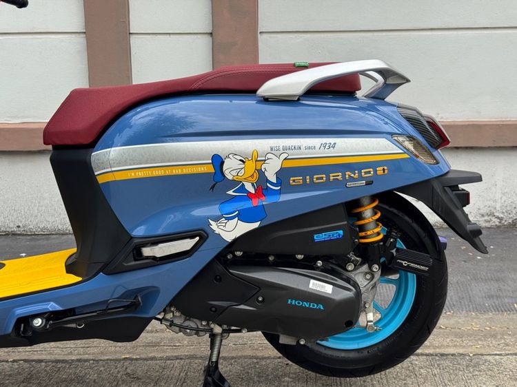 Honda Giorno Limited Donald Ducks 2024 รูปที่ 9
