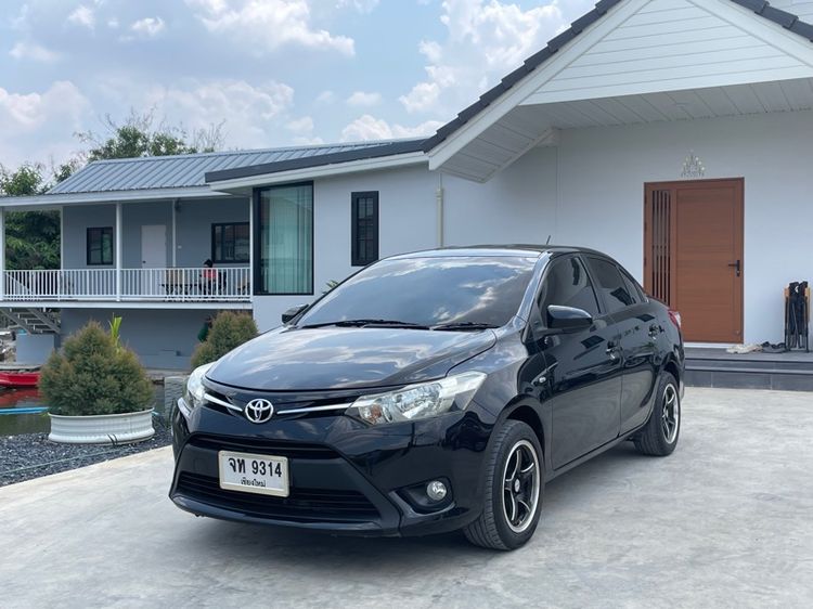 Toyota Vios 2014 1.5 J Sedan เบนซิน ไม่ติดแก๊ส เกียร์อัตโนมัติ ดำ