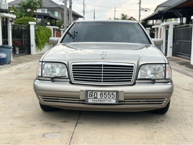 Mercedes-Benz S-Class 1995 S500 Sedan เบนซิน เกียร์อัตโนมัติ บรอนซ์ทอง รูปที่ 2