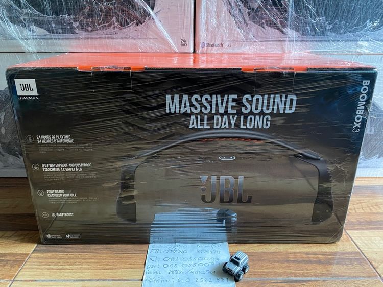 JBL BoomBox 3 --เครื่องศูนย์ไทย ใหม่มือ1 ไม่เคยแกะ-- --ประกันมหาจักร 1ปี 3เดือน-- รูปที่ 9