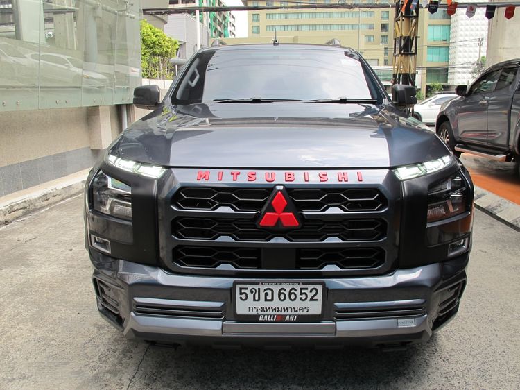 Mitsubishi Triton 2024 All New Double Cab 2.4 Plus Prime Pickup ดีเซล ไม่ติดแก๊ส เกียร์อัตโนมัติ เทา รูปที่ 3