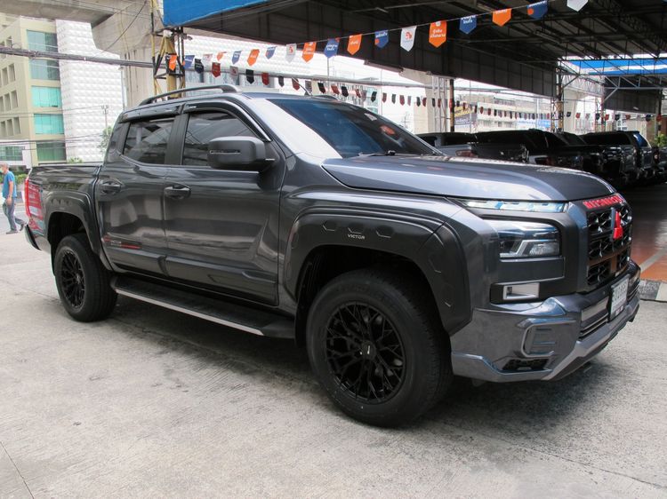 Mitsubishi Triton 2024 All New Double Cab 2.4 Plus Prime Pickup ดีเซล ไม่ติดแก๊ส เกียร์อัตโนมัติ เทา รูปที่ 2