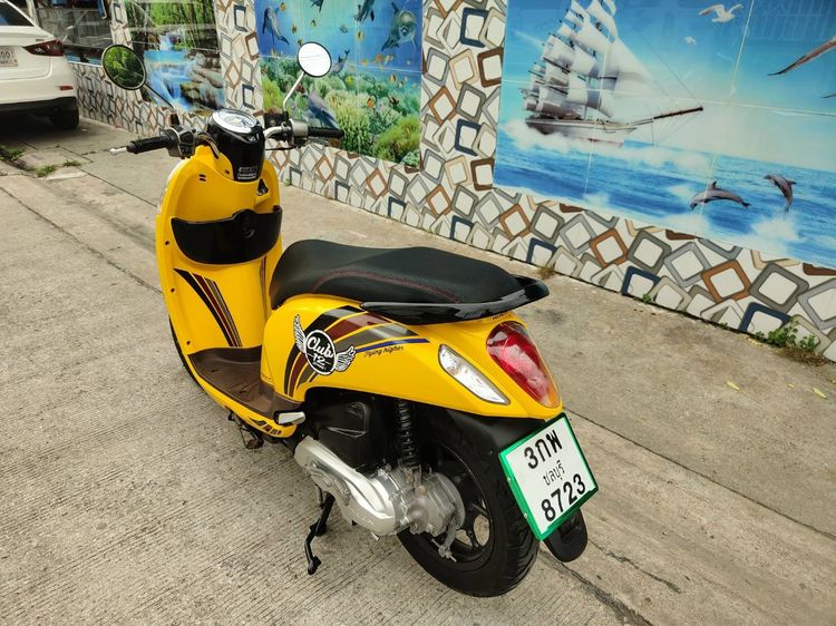 🛵ยังไงก็ขาย SCOOPY-i ปี 60 เครื่องดี สีสวย สตาร์ทมือ เล่มชุดโอนครบ+เปลี่ยนถ่ายน้ำมันเครื่องฟรี ส่งฟรี30 ก.ม รูปที่ 6