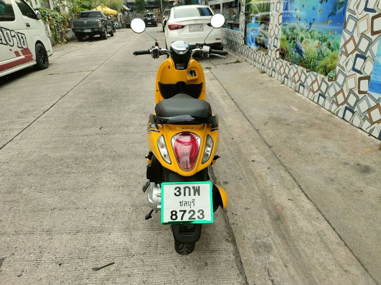 🛵ยังไงก็ขาย SCOOPY-i ปี 60 เครื่องดี สีสวย สตาร์ทมือ เล่มชุดโอนครบ+เปลี่ยนถ่ายน้ำมันเครื่องฟรี ส่งฟรี30 ก.ม รูปที่ 5
