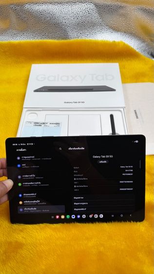 Samsung Tab S9-5Gแรม12-256GB ใหม่99.99 รูปที่ 2
