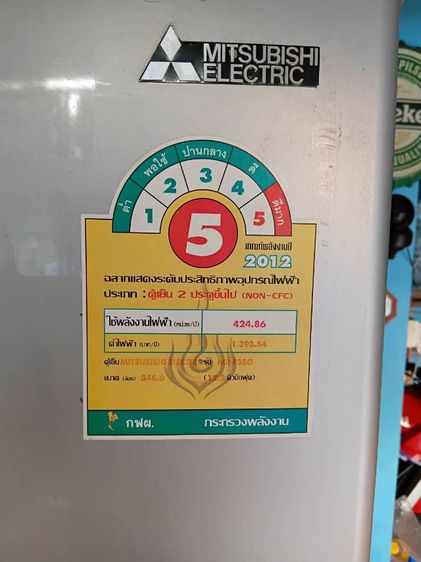 ตู้เย็น3ประตู Mitsubishi รูปที่ 17