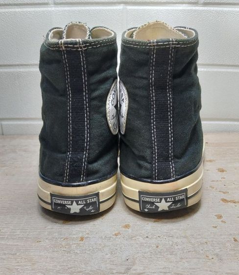 รองเท้าผ้าใบหุ้มข้อมือสอง (สีดำ) converse ลีโปป้ายดำ งานแท้ สภาพดี เบอร์ 41 ยาว 26 cm(.ส่งฟรี มีเก็บเงินปลายทาง รูปที่ 6