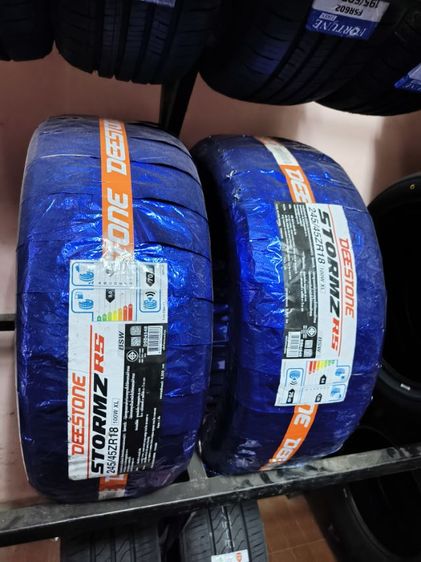 ยางไหม่ 245 45 18 ดีสโตน 2 เส้น ปี 26 ส่งได้จ้า รูปที่ 3