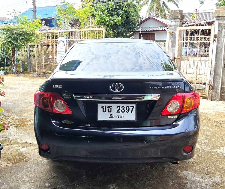 Toyota Altis 2008 1.6 E Sedan เบนซิน ไม่ติดแก๊ส เกียร์อัตโนมัติ ดำ รูปที่ 3