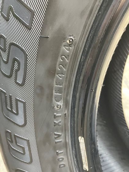 ยางขอบ18 บริสโตน 265 60 18 รุ่น ดูเลอ 684 ปลายปี24 ลงพื้นปี25 ราคาชุดละ 6500 บาท  รูปที่ 5