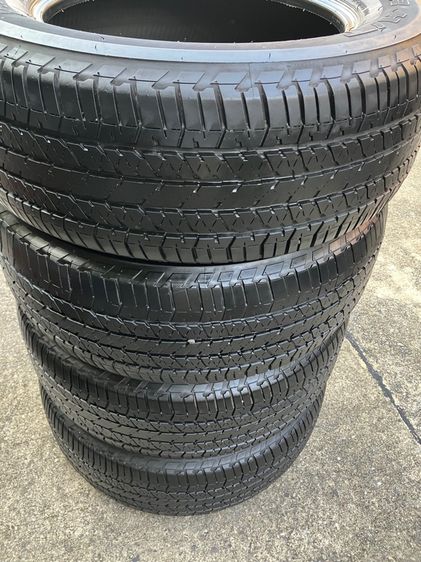 ยางขอบ18 บริสโตน 265 60 18 รุ่น ดูเลอ 684 ปลายปี24 ลงพื้นปี25 ราคาชุดละ 6500 บาท 