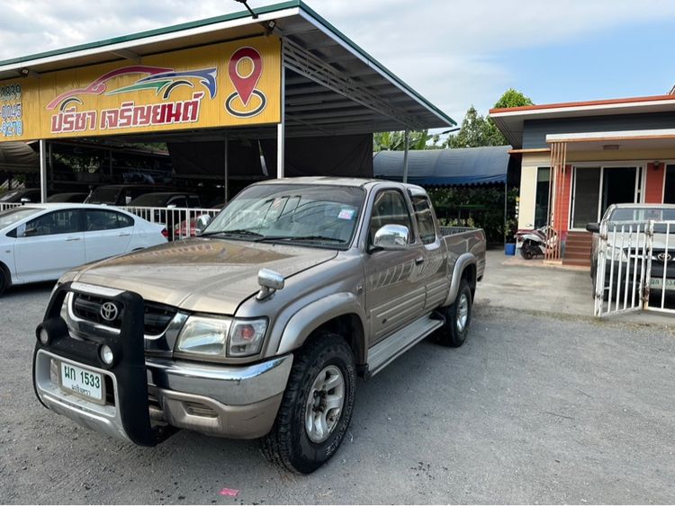 Toyota Hilux Tiger D4D 2004 รุ่นย่อยอื่นๆ Pickup ดีเซล ไม่ติดแก๊ส เกียร์อัตโนมัติ น้ำตาล รูปที่ 3