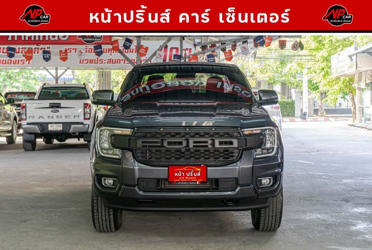 Ford Ranger 2023 2.0 Turbo XLT 4WD Pickup ดีเซล ไม่ติดแก๊ส เกียร์ธรรมดา เทา รูปที่ 2