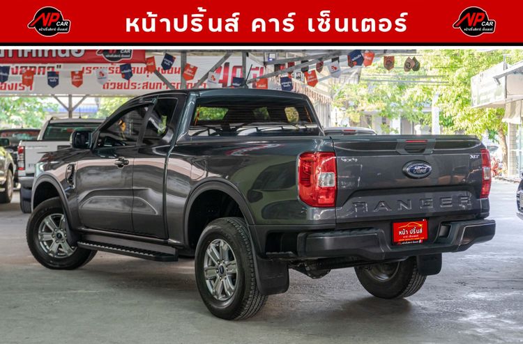 Ford Ranger 2023 2.0 Turbo XLT 4WD Pickup ดีเซล ไม่ติดแก๊ส เกียร์ธรรมดา เทา รูปที่ 4