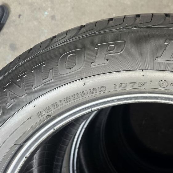 265​ 50R20 Dunlop PT3Aปี22 สวยดอกเต็ม​ นุ่มเงียบสุดๆ​ ลงพื้นกลางปี​23 ชุด​4เส้น 4,800​ บาท  รูปที่ 8