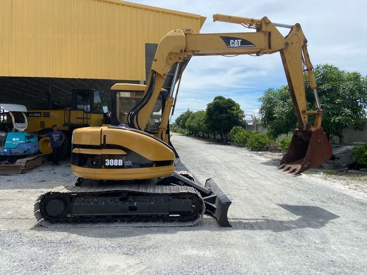 รถแบคโฮ  CATERPILLAR รุ่น 308BSR ขนาด 8 ตัน บูมสไลด์ รถเก่านอก รูปที่ 6