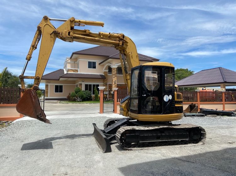 รถแบคโฮ  CATERPILLAR รุ่น 308BSR ขนาด 8 ตัน บูมสไลด์ รถเก่านอก