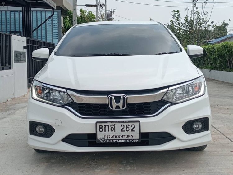 Honda City 2019 1.5 S Sedan เบนซิน เกียร์อัตโนมัติ ขาว รูปที่ 3