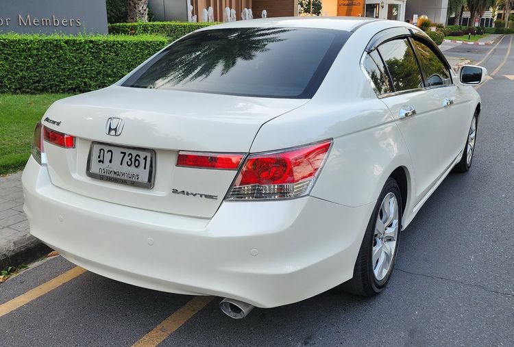 Honda Accord 2010 2.4 EL i-VTEC Sedan เบนซิน เกียร์อัตโนมัติ ขาว รูปที่ 3