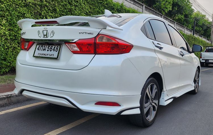Honda City 2015 1.5 Sv i-VTEC Sedan เบนซิน เกียร์อัตโนมัติ ขาว รูปที่ 3