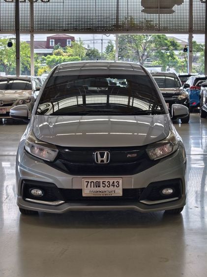 Honda Mobilio 2017 1.5 RS Utility-car เบนซิน ไม่ติดแก๊ส เกียร์อัตโนมัติ เทา รูปที่ 2
