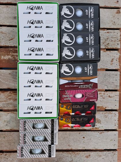 อื่นๆ ไม่ระบุ ลูกกอล์ฟใหม่แกะกล่อง