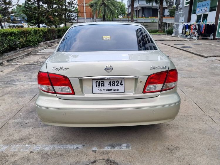 Nissan Cefiro 2002 2.0 Executive Sedan เบนซิน ไม่ติดแก๊ส เกียร์อัตโนมัติ บรอนซ์ทอง รูปที่ 2