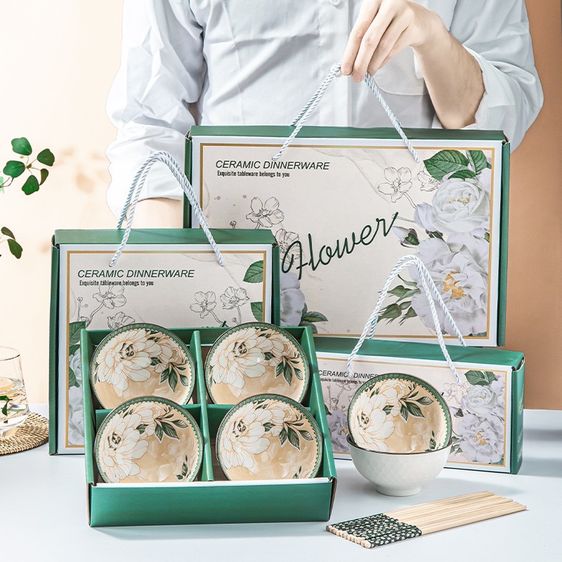 ของรับไหว้ ของชำร่วย ชุดชามเซรามิก รูปที่ 5